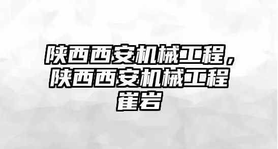 陜西西安機(jī)械工程,，陜西西安機(jī)械工程崔巖